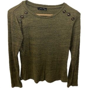 Olive Green Women's Sweater